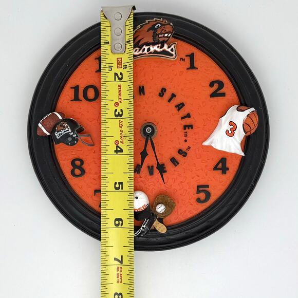 Oregon State Beavers Collegiate Sports 3D Wall Clock Home Decor - Picture 7 of 9